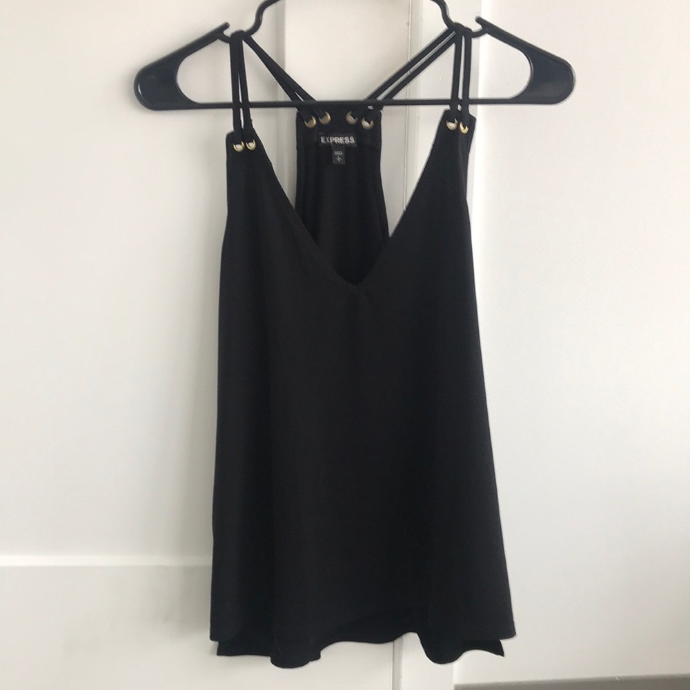 Express black tank top